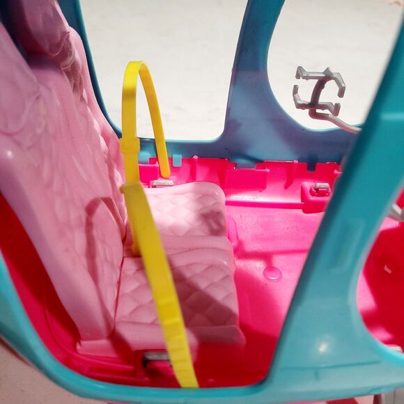 Barbie Helicopter Dreamhouse Adventures Pink and Blue with Spinning Rotor 2018 - Picture 7 of 12